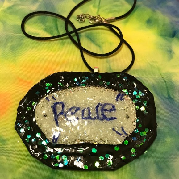 Reversible Exclusive Rare Unique Vintage One of a KInd Handmade Necklace - Picture 11 of 16